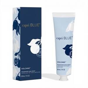 NEW CAPRI BLUE floral edit hand cream in volcano